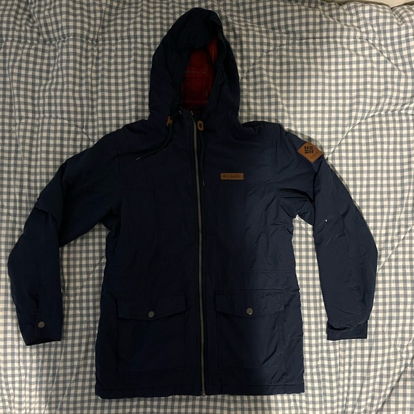 Columbia Jackets & Blazers - Columbia Women’s Medium Navy Blue Long Winter Coat